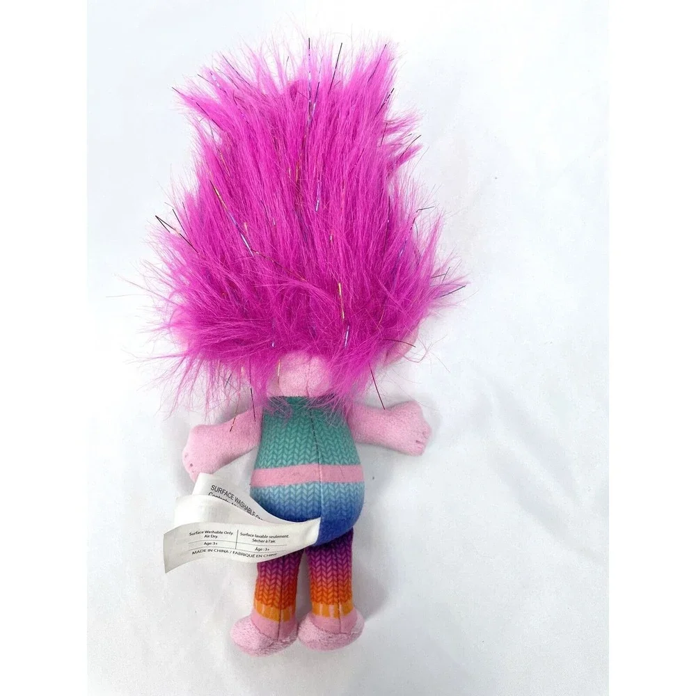 Trolls World Tour Poppy Plush‎ Pink Hair Flowers